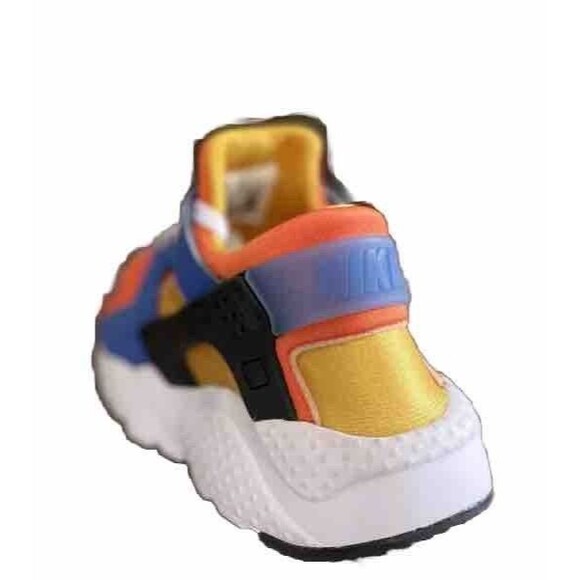 Size 6.5 Youth (GS)~Women’s 8~Nike Huarache Run Low Hyper Royal Yellow Ochre - Picture 4 of 5